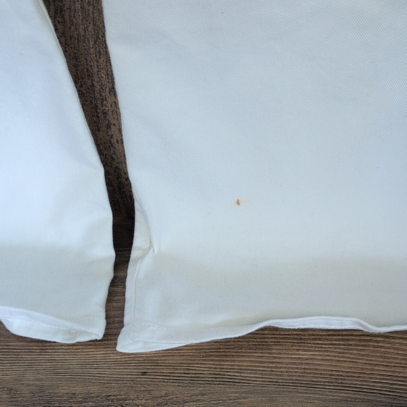 Express Women's Crisp White Mid Rise 70s Flare Jeans 8L       P247 - Picture 9 of 15